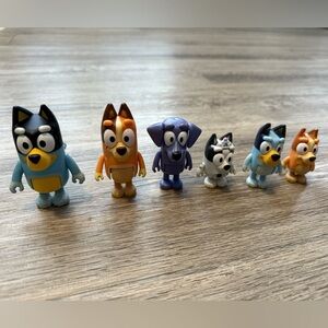 Bluey and Friends Action Figure Set